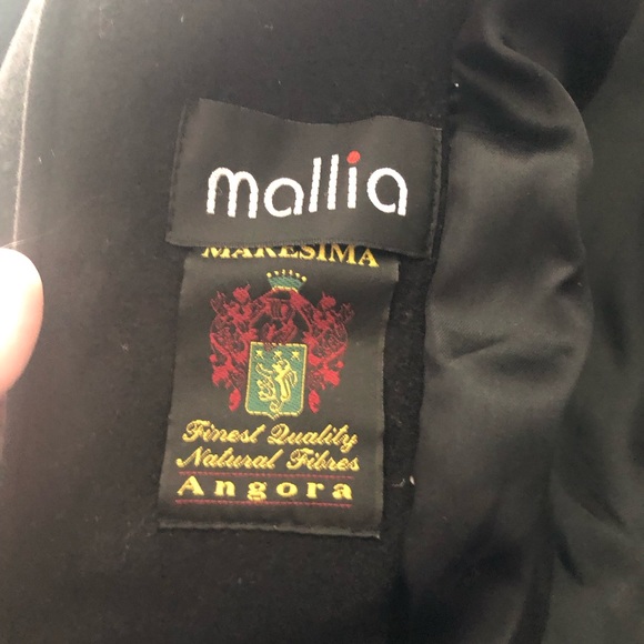 Winter Dress Coat. Black. Size 10 - Picture 6 of 6